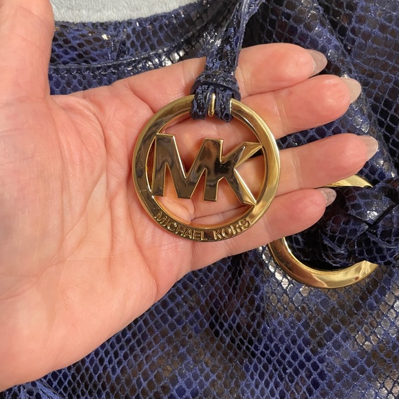 NWOT Michael Kors Snake Print Bag - Picture 7 of 12